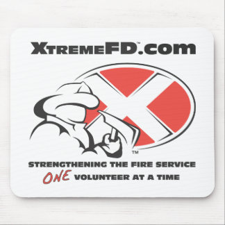 Weiße Mausunterlage mit Logo Mousepad