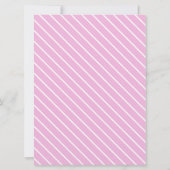 Weiße Meerjungfrau zu sein. Mommy oder Daddy Einladung (Rückseite)