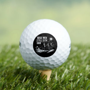 Weiße Menschen noch immer suchen ihn Christlich We Golfball