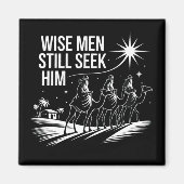 Weiße Menschen noch immer suchen ihn Christlich We Magnet (Vorne)