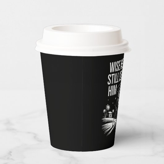 Weiße Menschen noch immer suchen ihn Christlich We Pappbecher (Rechts)