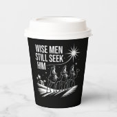 Weiße Menschen noch immer suchen ihn Christlich We Pappbecher (Vorderseite)