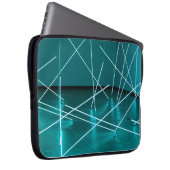 WEISSE METALLRAHMEN LAPTOPSCHUTZHÜLLE (Vorne Rechts)
