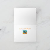 WEISSE MICK & SCHWARZE KATZE AUF HALLOWEEN SCAVENG KARTE (Innenseite)