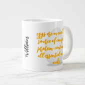 Weiße Mikrowelleneier-Tasse (flüssiger, gebratener Jumbo-Tasse (Vorderseite Rechts)