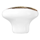 Weiße Milchprodukte in Mason Jars Keramikknauf (Seitenansicht)