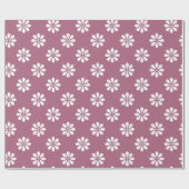 Weiße Milchprodukte mit rosa Hintergrund Geschenkpapier (Flach)