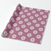 Weiße Milchprodukte mit rosa Hintergrund Geschenkpapier (Ungerollt)