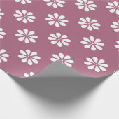 Weiße Milchprodukte mit rosa Hintergrund Geschenkpapier (Ecke)