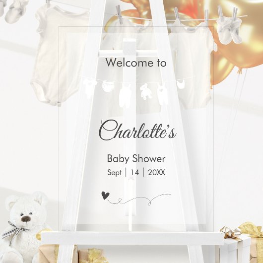 Weiße Minimalistische lichtdurchlässige moderne Ba Acrylschild