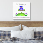 Weiße mit Sprichwort Leinwanddruck (Insitu (Schlafzimmer))