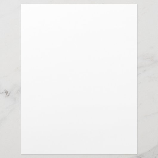 Weiße Mitte-aufgeteiltes mutiges Monogramm des Briefbogen (Rückseite)