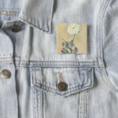Weiße Mohnblume Claude Monets |, 1883 Button (Beispiel)