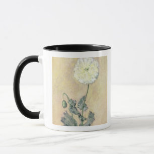 Weiße Mohnblume Claude Monets  , 1883 Tasse