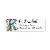 Weiße Monogramm K (Vorne)