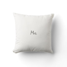 Weiße Mrs. Pillow
