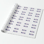 Weiße Mummy-T-Shirt, Geschenkpapier (Ungerollt)