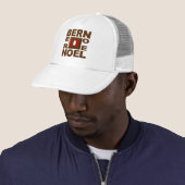 Weiße Mütze Trucker Design BERN WEIHNACHTEN (Beispiel)