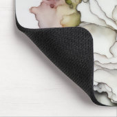 Weiße Narbenfarbe Alkohol Tinte Mousepad (Ecke)