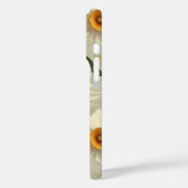 Weiße Narzisse Blumenfrühling Botanisch Case-Mate iPhone Hülle (Rückseite / Links)