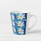 Weiße Narzissenmuster Milchtasse (Rechts)