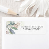 Weiße neutrale Blume Aquarellgrüne (Insitu)