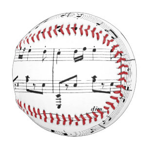 Weiße Noten Baseball