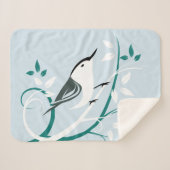Weiße Nuthatsch Sherpadecke (Vorderseite (Horizontal))