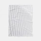 Weiße Oberfläche Fleecedecke (Vorderseite)