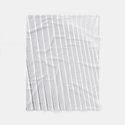 Weiße Oberfläche Fleecedecke (Vorderseite)