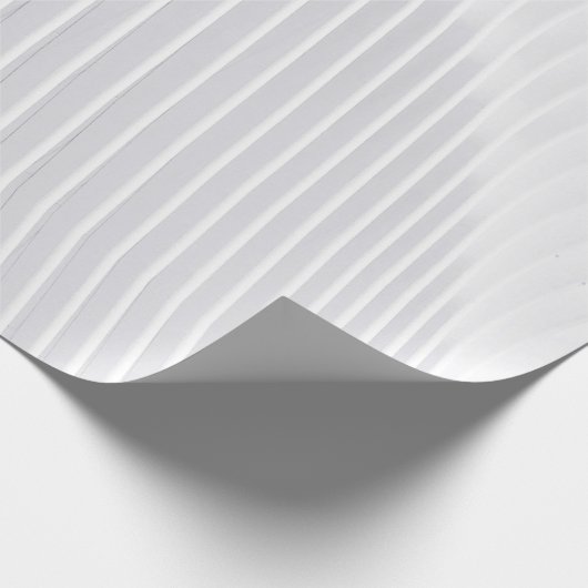 Weiße Oberfläche Geschenkpapier (Ecke)