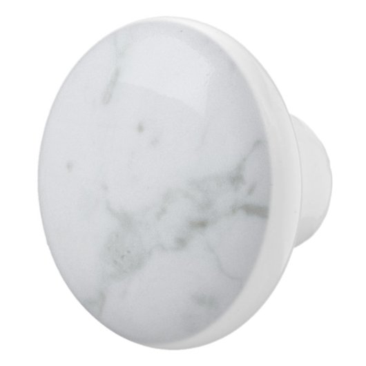 Weiße Oberfläche Keramikknauf (Rechts)