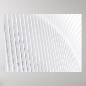 Weiße Oberfläche Poster (Vorne)