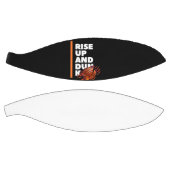 Weiße Orange fett aufsteigen und Dunk Basketball (Panele)