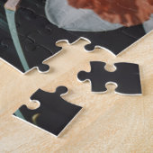 Weiße Orangendärme im Frühlingsgarten Puzzle (Seite)