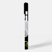 Weiße Orchidee-Blume Case-Mate iPhone Hülle (Rückseite / Links)