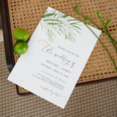 Weiße Orchidee | Die Hochzeit der Einladung