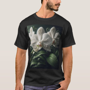 Weiße Orchidee T-Shirt