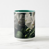 Weiße Orchidee Tasse (Zentrum)