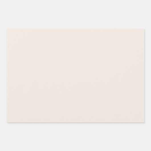 Weiße Orchideen auf einer hellen Creme Geschenkpapier Set (Vorderseite 2)