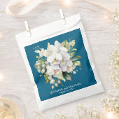 Weiße Orchideen Blume Blumenhochzeit Geschenktütchen (Ausgeschnitten)