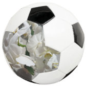 Weiße Orchideen-Fußball Fußball (Dreiviertel)