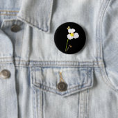 Weiße Orchideen-Geschenke und Kleid Button (Beispiel)