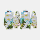 Weiße Orchideen Geschenkschachtel (Ungefaltet)