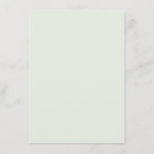 Weiße Orchideen und tropisches Brautparty Kumquats Hinweiskarte (Rückseite)