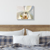 Weiße Orchideenblüte Leinwanddruck (Insitu (Schlafzimmer))