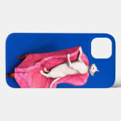 Weiße Oriental Katze Case-Mate iPhone-Hülle iPhone Hülle (Rückseite (Horizontal))