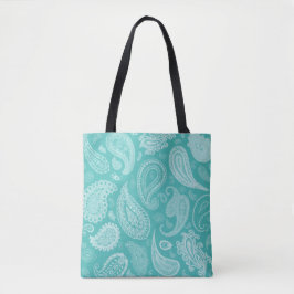 Weiße Paisley-Designer-Taschen-Tasche durch Julie Tasche