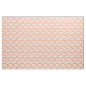 Weiße Palmen auf Beige Stoff (Yard (91,4 cm))