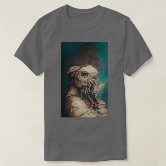 Weiße Papagei T-Shirt (Design vorne)
